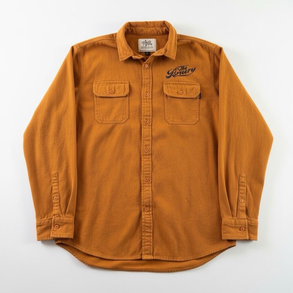 Tankfarm & Co Men’s M The Bruery Craft Brewery Heavyweight Cotton Work Shirt